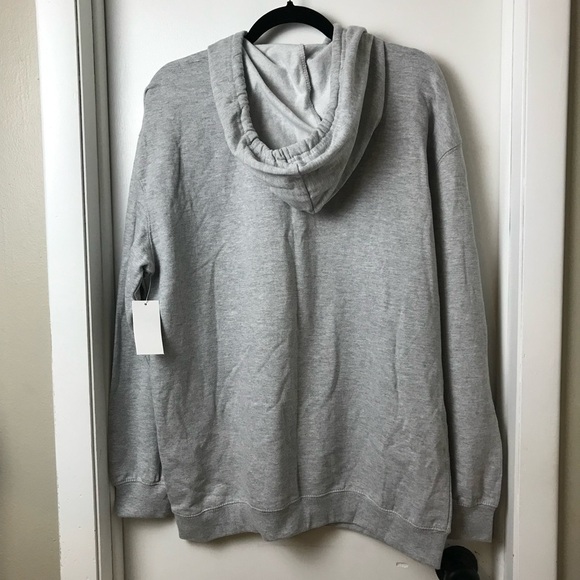 Peanuts Juniors' Women's Snoopy Christmas Graphic Hoodie Gray Size XL - NWT - Picture 2 of 7